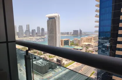 Apartment - 1 Bedroom - 2 Bathrooms for rent in Princess Tower - Dubai Marina - Dubai
