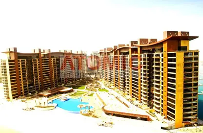 Apartment - 1 Bedroom - 2 Bathrooms for rent in Ruby - Tiara Residences - Palm Jumeirah - Dubai