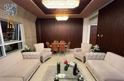 شقة - 2 غرف نوم - 2 حمامات للايجار في أورينت تاور 1 - أورينت تاور - البستان - عجمان
