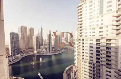 Outdoor Building image for: Apartment - 2 Bedrooms - 2 Bathrooms for rent in Marina View Tower A - Marina View - Dubai Marina - Dubai, Image 1