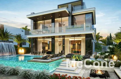 Outdoor House image for: Villa - 6 Bedrooms - 7 Bathrooms for sale in Venice - Damac Lagoons - Dubai, Image 1