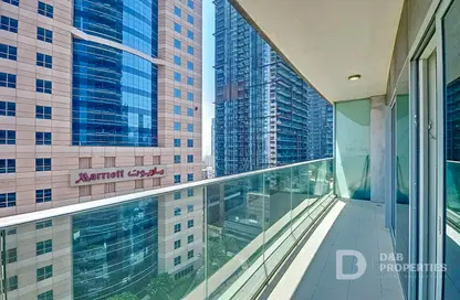 Apartment - 1 Bedroom - 2 Bathrooms for rent in Damac Heights - Dubai Marina - Dubai