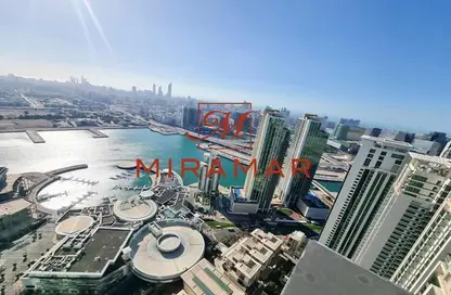 Apartment - 2 Bedrooms - 3 Bathrooms for rent in Marina Blue Tower - Marina Square - Al Reem Island - Abu Dhabi