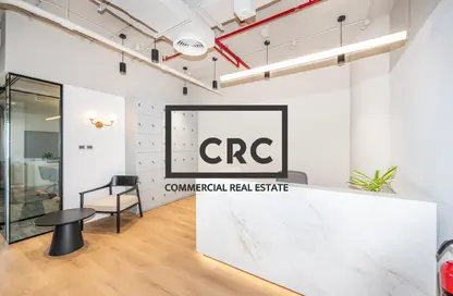 Office Space - Studio - 1 Bathroom for rent in Burj Al Salam - Sheikh Zayed Road - Dubai