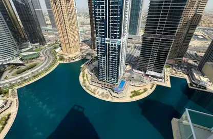 شقة - غرفة نوم - 2 حمامات للايجار في ليك فيو - (JLT) مجمع B - أبراج بحيرة الجميرا - دبي