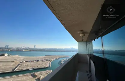 Balcony image for: Apartment - 2 Bedrooms - 3 Bathrooms for sale in Marina Bay by DAMAC - Najmat Abu Dhabi - Al Reem Island - Abu Dhabi, Image 1