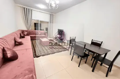 Living / Dining Room image for: Apartment - 2 Bedrooms - 2 Bathrooms for rent in Al Jurf 2 - Al Jurf - Ajman Downtown - Ajman, Image 1