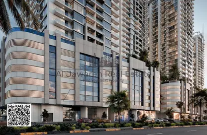 Apartment - 1 Bedroom - 2 Bathrooms for sale in Ajman Creek Towers - Al Rashidiya 1 - Al Rashidiya - Ajman