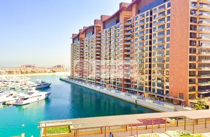 Water View image for: Apartment - 2 Bedrooms - 3 Bathrooms for rent in Marina Residences 6 - Marina Residences - Palm Jumeirah - Dubai, Image 1