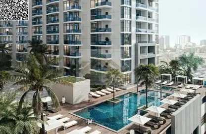 Apartment - 1 Bedroom - 2 Bathrooms for sale in Ajman Creek Towers - Al Rashidiya 1 - Al Rashidiya - Ajman