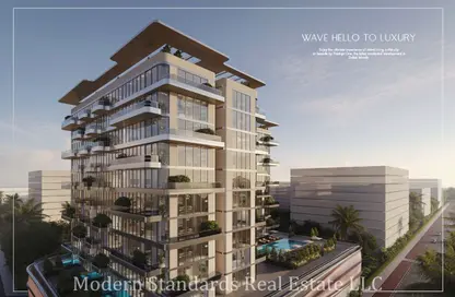 Apartment - 2 Bedrooms - 3 Bathrooms for sale in Seaside by Prestige One - Dubai Islands - Deira - Dubai