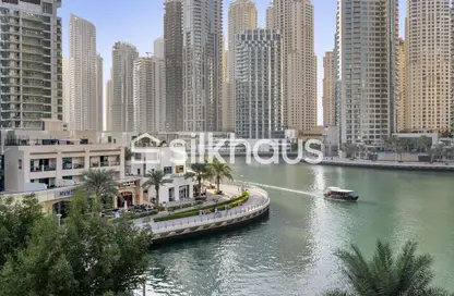 Water View image for: Townhouse - 5 Bedrooms - 3 Bathrooms for rent in Trident Bayside - Dubai Marina - Dubai, Image 1