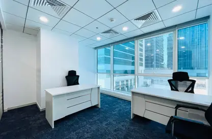 Office Space - Studio - 2 Bathrooms for rent in Hamdan Street - Abu Dhabi