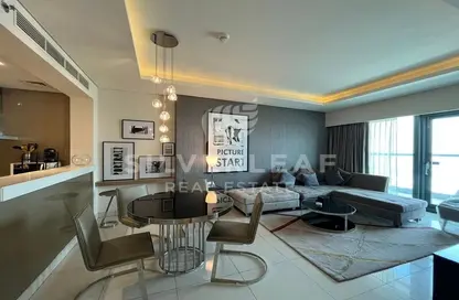 Living / Dining Room image for: Apartment - 2 Bedrooms - 3 Bathrooms for rent in DAMAC Towers by Paramount - Business Bay - Dubai, Image 1