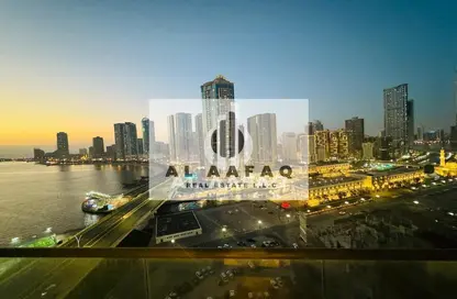 Apartment - 2 Bedrooms - 4 Bathrooms for rent in Al Mamzar Tower - Al Mamzar - Sharjah - Sharjah