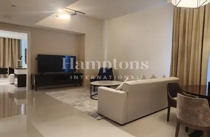 Living Room image for: Apartment - 1 Bedroom - 1 Bathroom for sale in Avanti - Business Bay - Dubai, Image 1