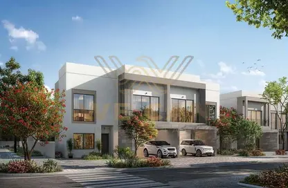 Outdoor House image for: Townhouse - 4 Bedrooms - 5 Bathrooms for sale in The Magnolias - Yas Acres - Yas Island - Abu Dhabi, Image 1