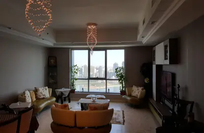Living Room image for: Apartment - 2 Bedrooms - 3 Bathrooms for sale in Al Majaz 3 - Al Majaz - Sharjah, Image 1