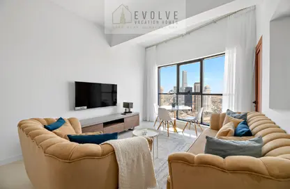 شقة - غرفة نوم - 1 حمام للايجار في برج إسكان - دبي مارينا - دبي