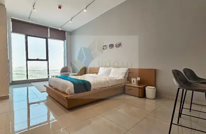 Apartment - Studio - 1 Bathroom for rent in Blue Waves Tower - Dubai Land Residence Complex - Dubai