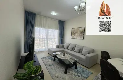 Apartment - 1 Bedroom - 2 Bathrooms for rent in Jasmine Towers - Garden City - Ajman