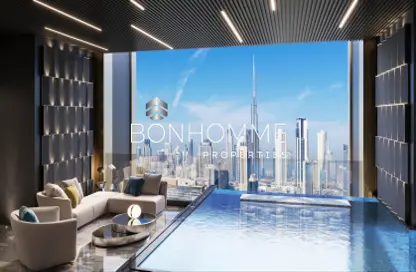 Apartment - 5 Bedrooms - 6 Bathrooms for sale in Burj Binghatti Jacob  and  Co - Business Bay - Dubai