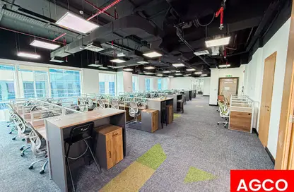 Office Space - Studio - 5 Bathrooms for rent in Bay Square Building 7 - Bay Square - Business Bay - Dubai