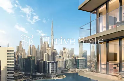 Apartment - Studio - 1 Bathroom for sale in Peninsula Four - Peninsula - Business Bay - Dubai