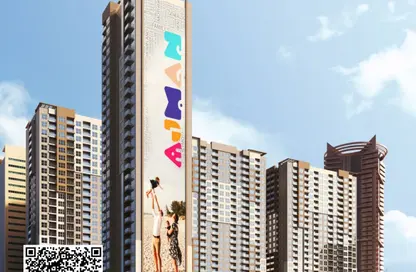 Apartment - 1 Bedroom - 2 Bathrooms for sale in Ajman One - Phase 2 - Ajman Downtown - Ajman