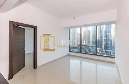 Apartment - 1 Bedroom - 2 Bathrooms for rent in Silverene Tower B - Silverene - Dubai Marina - Dubai
