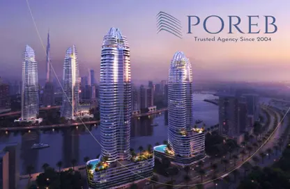 Apartment - 1 Bedroom - 2 Bathrooms for sale in Canal Crown 2 - Canal Crown - Business Bay - Dubai