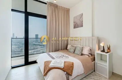 Apartment - 1 Bedroom - 2 Bathrooms for rent in Binghatti Emerald - Jumeirah Village Circle - Dubai