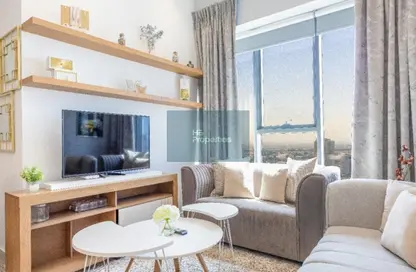 Apartment - 1 Bedroom - 2 Bathrooms for sale in Blue Waves Tower - Dubai Land Residence Complex - Dubai