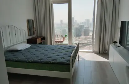 Apartment - Studio - 1 Bathroom for rent in Bloom Towers B - Bloom Towers - Jumeirah Village Circle - Dubai