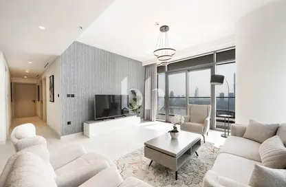 شقة - 3 غرف نوم - 3 حمامات للايجار في برج Marina Vista 2 - مارينا فيستا - إعمار بيتشفرونت - دبي هاربور - دبي