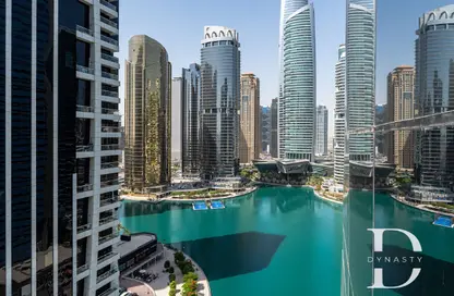 مكتب - استوديو - 1 حمام للايجار في إنديجو أيكون - (JLT) مجمع F - أبراج بحيرة الجميرا - دبي