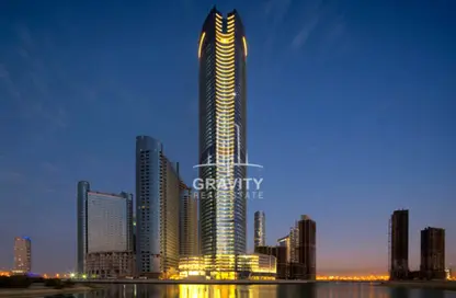 Office Space - Studio - 1 Bathroom for sale in Addax port office tower - City Of Lights - Al Reem Island - Abu Dhabi