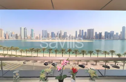 Apartment - 3 Bedrooms - 4 Bathrooms for sale in Al Sondos Tower - Al Khan Lagoon - Al Khan - Sharjah