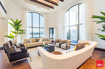 Villa - 3 Bedrooms - 6 Bathrooms for rent in Garden Homes Frond D - Garden Homes - Palm Jumeirah - Dubai