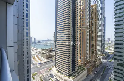 Apartment - 1 Bedroom - 2 Bathrooms for rent in The Torch - Dubai Marina - Dubai