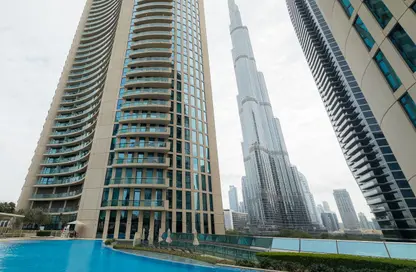 Apartment - 1 Bedroom - 2 Bathrooms for rent in Burj Vista 1 - Burj Vista - Downtown Dubai - Dubai