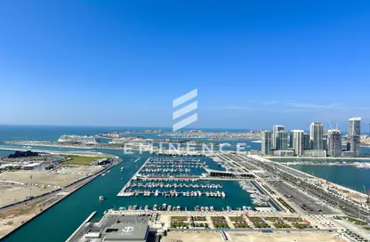 Water View image for: Apartment - 2 Bedrooms - 2 Bathrooms for rent in Damac Heights - Dubai Marina - Dubai, Image 1