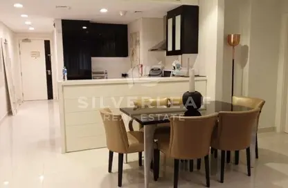 Dining Room image for: Apartment - 2 Bedrooms - 4 Bathrooms for rent in DAMAC Maison Canal Views - Business Bay - Dubai, Image 1