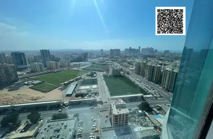 Office Space - Studio - 1 Bathroom for rent in Horizon Towers - Ajman Downtown - Ajman