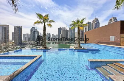 Pool image for: Apartment - 2 Bedrooms - 2 Bathrooms for rent in Marina Gate 2 - Marina Gate - Dubai Marina - Dubai, Image 1