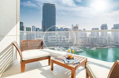 Apartment - 2 Bedrooms - 3 Bathrooms for sale in Beauport Tower - Marina Promenade - Dubai Marina - Dubai
