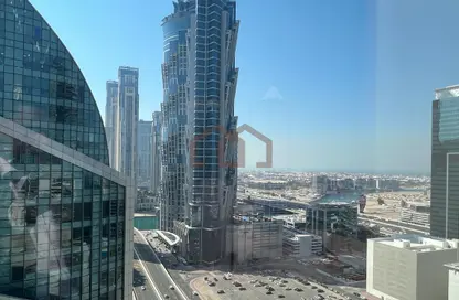 Office Space - Studio - 1 Bathroom for rent in The Prism - Business Bay - Dubai