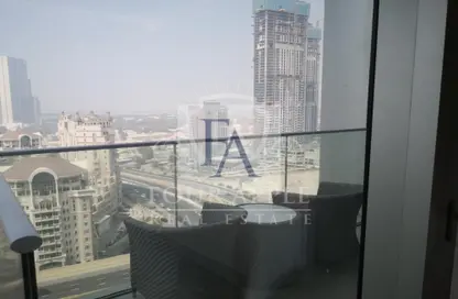 شقة - 1 حمام للايجار في الادراس بلفار سكاي كولكشن تاور - دبي وسط المدينة - دبي