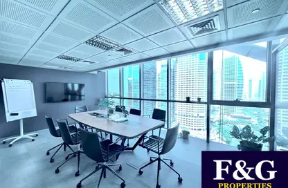 مكتب - استوديو - 2 حمامات للايجار في إنديجو أيكون - (JLT) مجمع F - أبراج بحيرة الجميرا - دبي