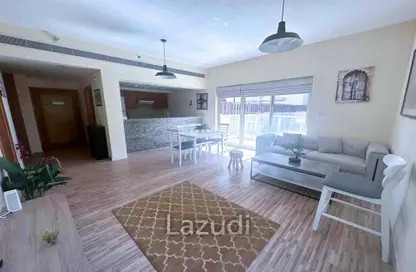Living / Dining Room image for: Apartment - 1 Bedroom - 1 Bathroom for rent in Al Alka 1 - Al Alka - Greens - Dubai, Image 1